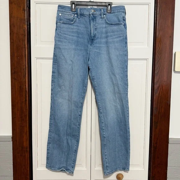 Madewell The 90’s Straight Jean in Rondell Wash Womens size 30 - Picture 2 of 9